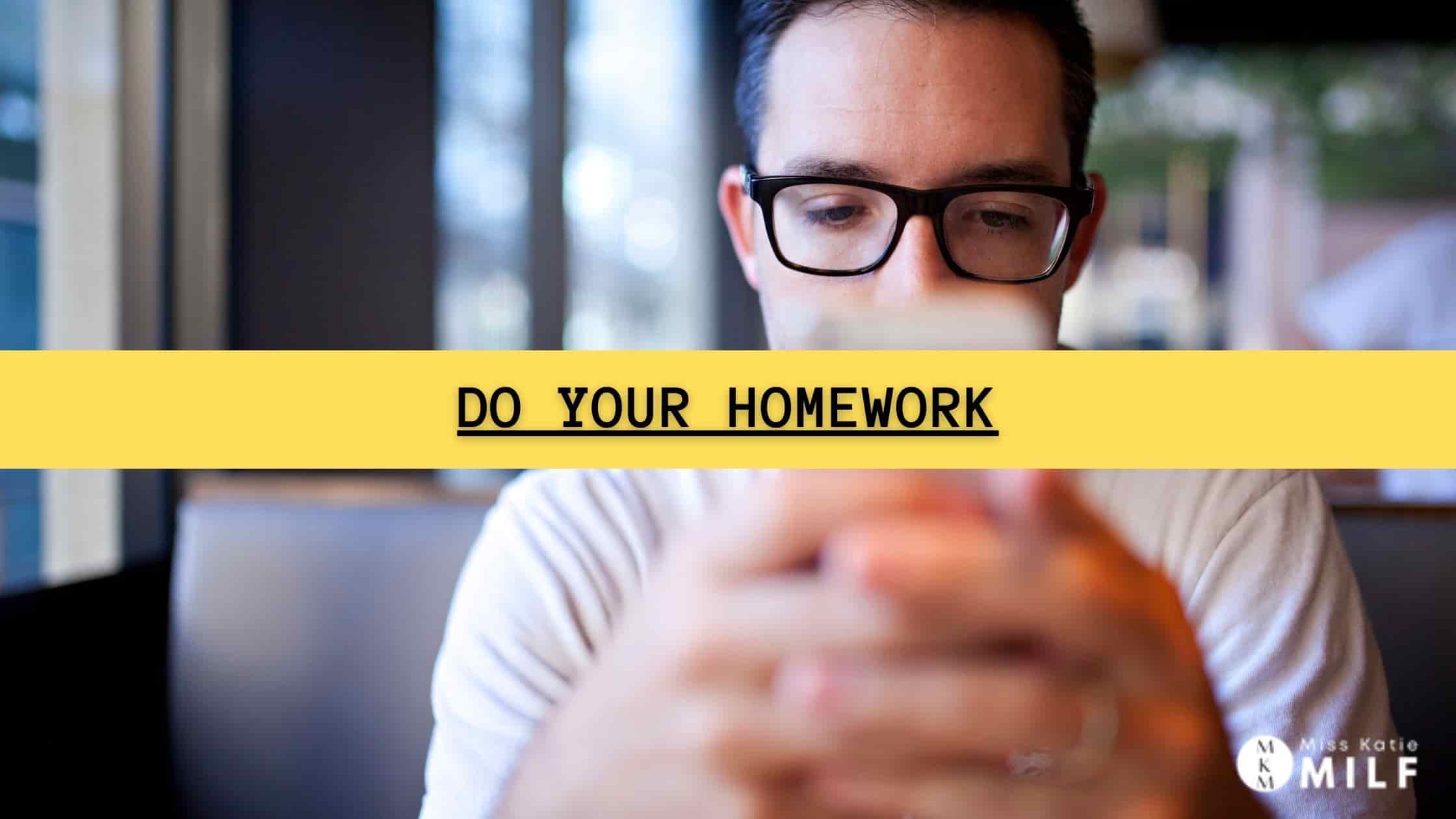 Do Your Homework